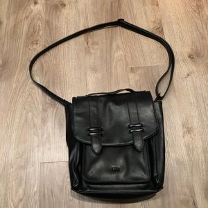 RVCA crossbody bag and backpack